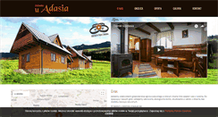 Desktop Screenshot of domkiuadasia.pl