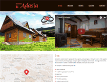 Tablet Screenshot of domkiuadasia.pl